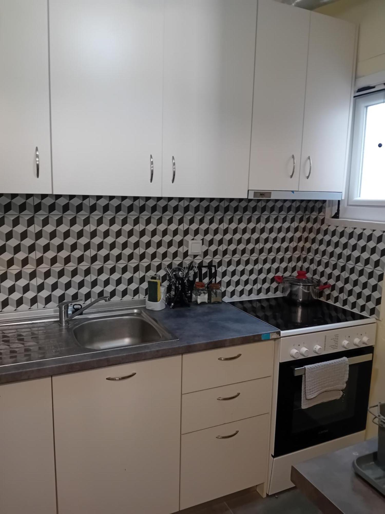 Sea Apartment Néa Péramos Bagian luar foto
