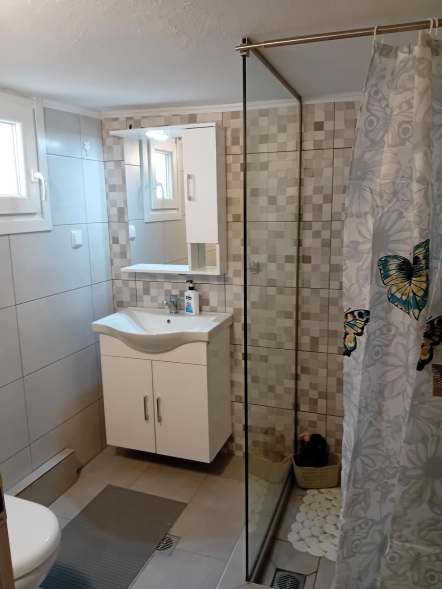 Sea Apartment Néa Péramos Bagian luar foto