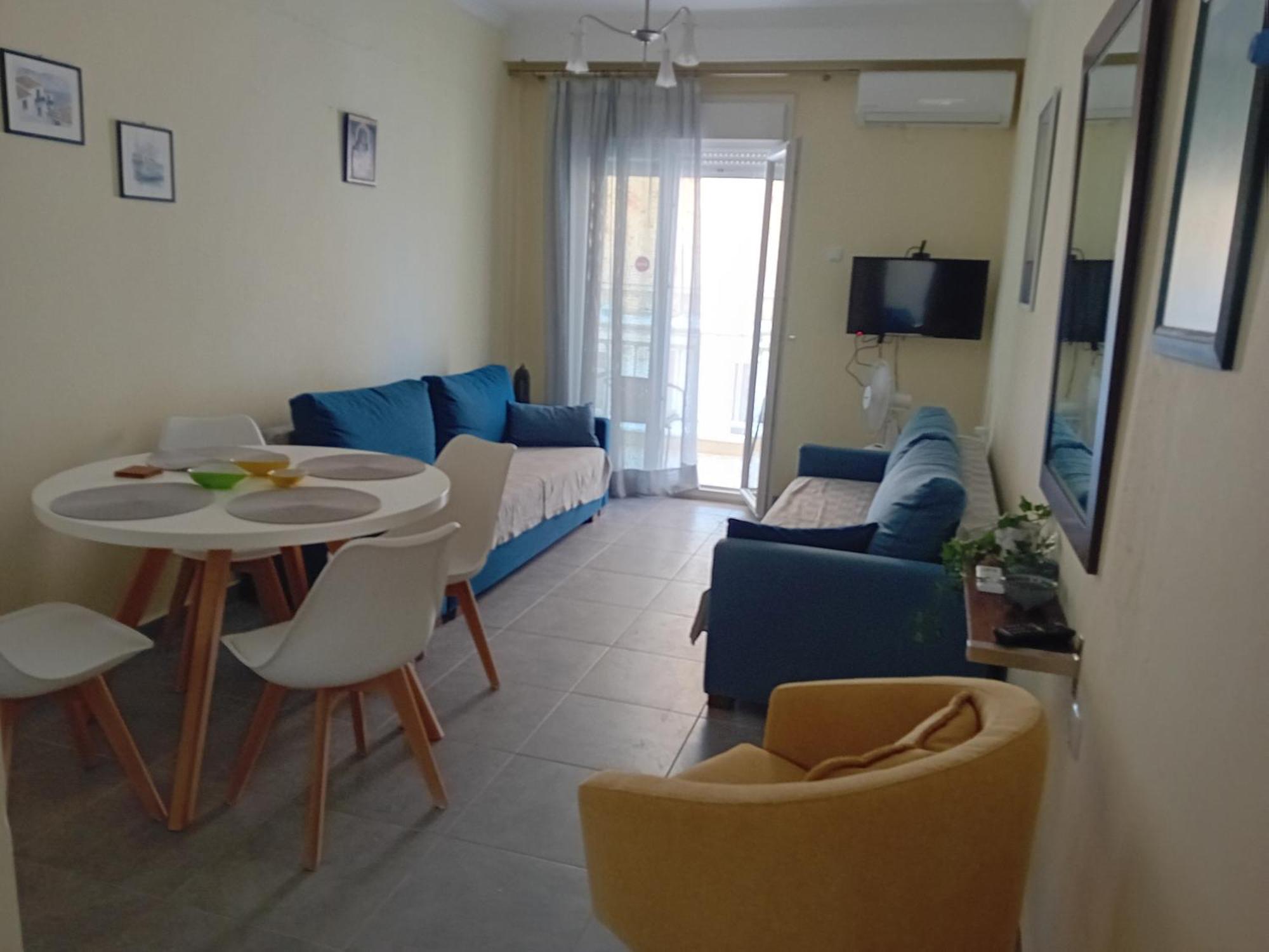 Sea Apartment Néa Péramos Bagian luar foto